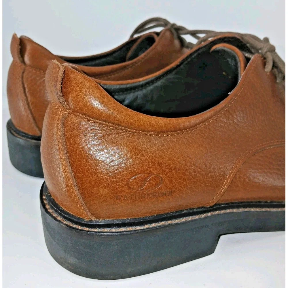 Florsheim DM2 Comfortech Oxford #18426-64 Brown Leather Shoes Size 10.5   DB5